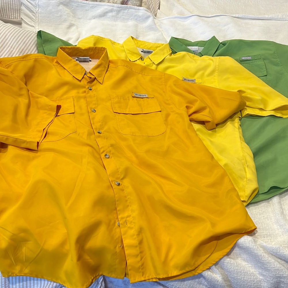 Columbia Mens shirt bundle